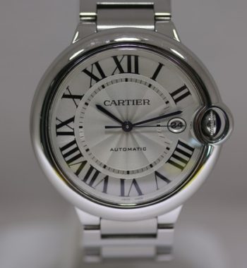 Cartier Ballon Bleu 42mm steel watch